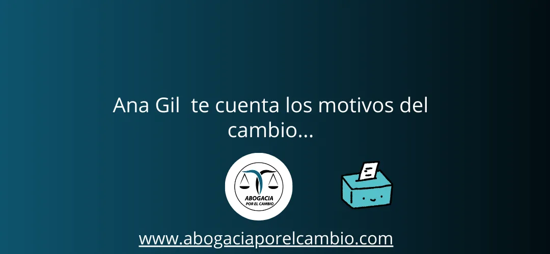 Ana Gil: CAMBIO DE PARADIGMA PARA EL TURNO DE OFICIO